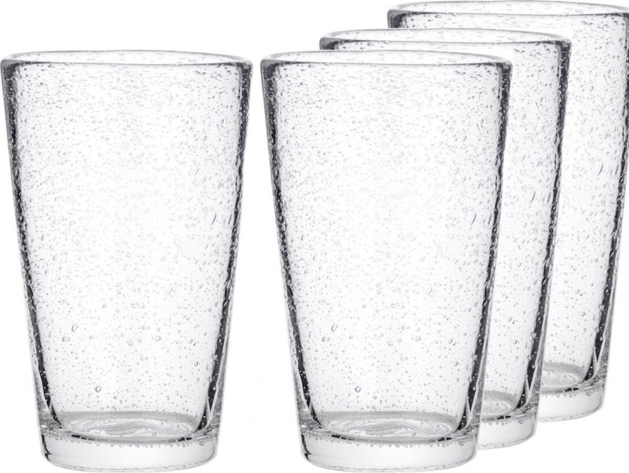 Kuche & Haushalt Broste Copenhagen Wasser & Softdrink | Broste Copenhagen Bubble Glas 0,4 L 4 Stk.