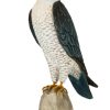 Wohnen Wildlife Garden Figuren | Wildlife Garden Decobird Wanderfalke Handgeschnitzt