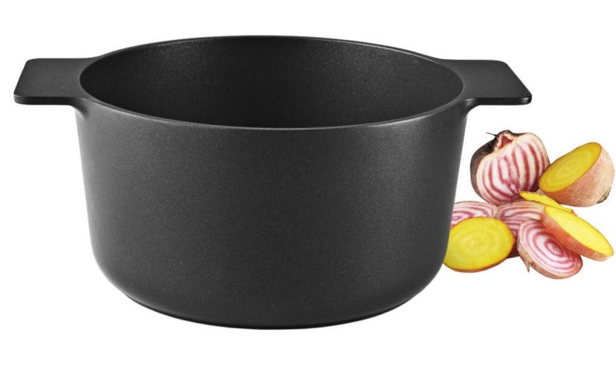 Kuche & Haushalt Eva Solo Topfe& Stieltopfe & Sauteusen | Eva Solo Nordic Kitchen Alu Schwarz Topf Antihaft Beschichtung