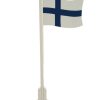 Geschenke scandinavian-lifestyle Finnland | Scandinavian-Lifestyle Tischflagge Finnland Hohe 32 Cm