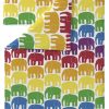 Kinderwelt Finlayson Textilien | Finlayson Elefanti Kinderbettwasche (Oko-Tex) 85X125 Cm / 40X60 Cm Mehrfarbig