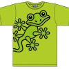 Fashion Bo Bendixen Shirts& Tops & Kleider | Bo Bendixen Unisex T-Shirt Lime Gecko