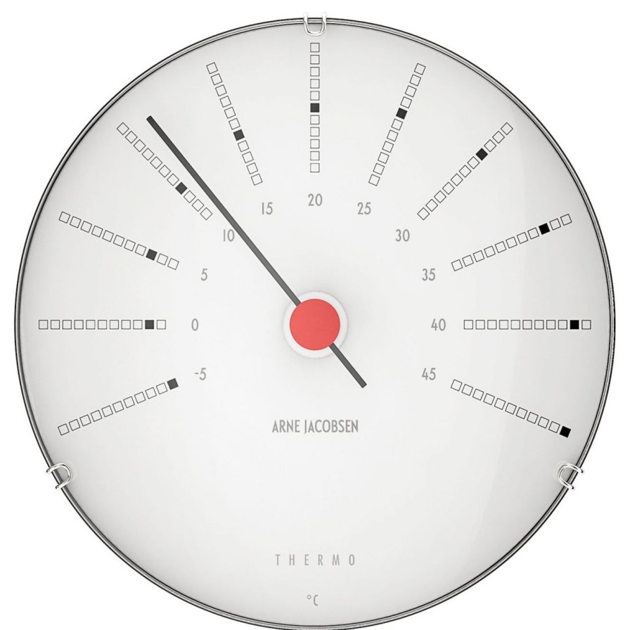 Wohnen Arne Jacobsen Messinstrumente | Arne Jacobsen Clocks Bankers Wetterstation Thermometer O 12