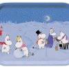 Kuche & Haushalt Opto Design Tabletts | Opto Design Mumin Winterspiele Tablett 20X27 Cm