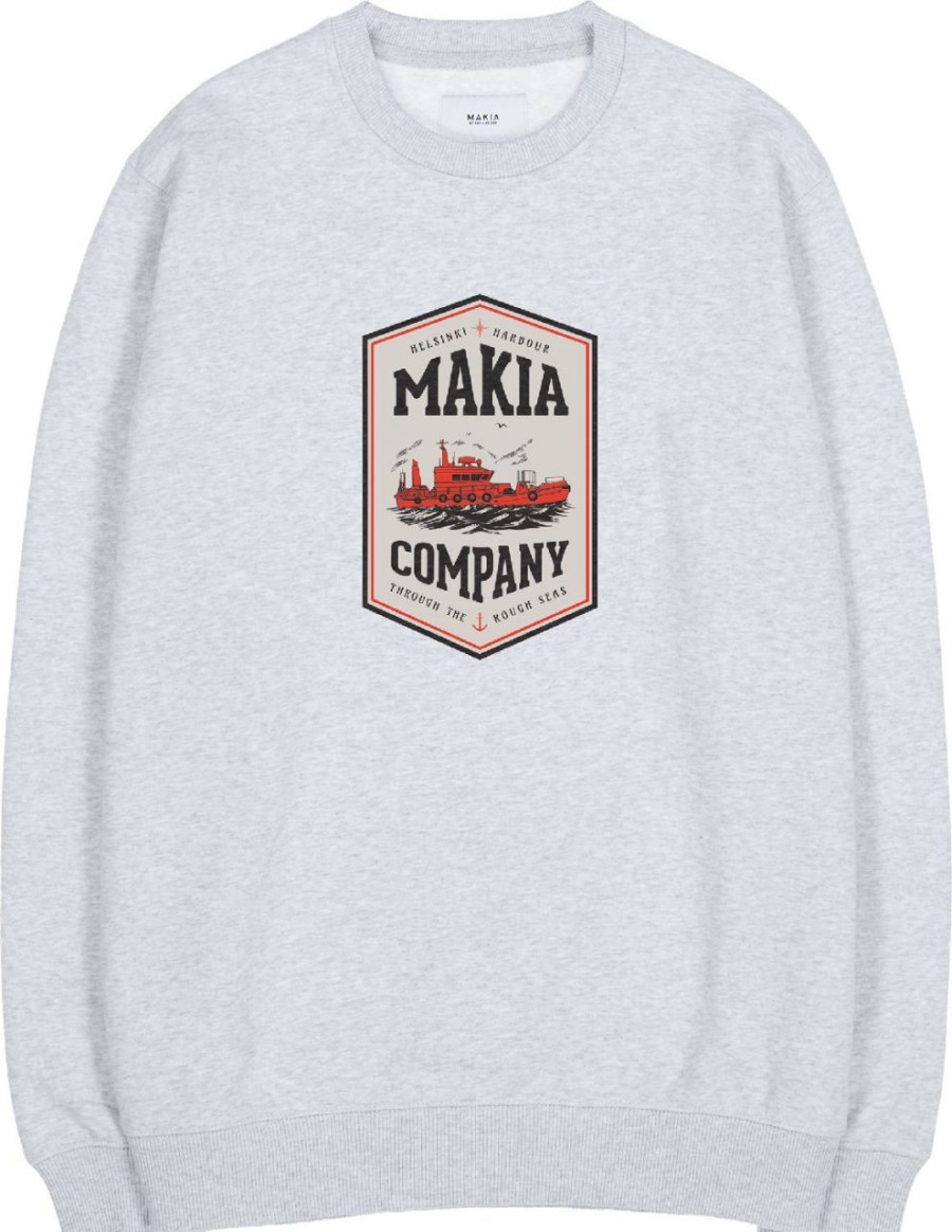 Fashion Makia Clothing Pullover& Sweatshirts & Strickjacken | Makia Clothing Herren Sweatshirt Pilot