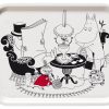 Geschenke Opto Design Schweden | Opto Design Mumin Muminpapa Liest Tablett 20X27 Cm