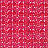 Wohnen Marimekko Stoffe | Marimekko Unikko Mini Rot Weis Stoff 1X1,4 M