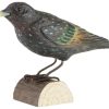 Geschenke Wildlife Garden | Wildlife Garden Decobird Star Handgeschnitzt