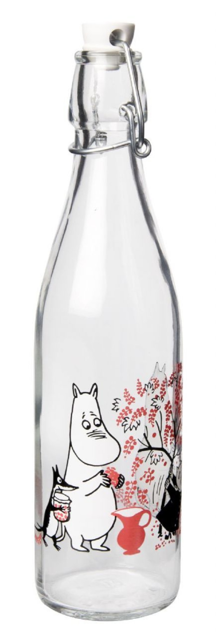 Kuche & Haushalt Muurla | Muurla Mumin Beeren Glasflasche Verschliesbar 0,5 L