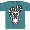 Fashion Bo Bendixen Shirts | Bo Bendixen Unisex T-Shirt Grun Lemur