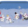 Geschenke Opto Design Schweden | Opto Design Mumin Winterspiele Tablett 20X27 Cm