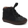 Fashion Bisgaard | Bisgaard Jungen Kinder Ledersneaker M. Fell Schnurbander