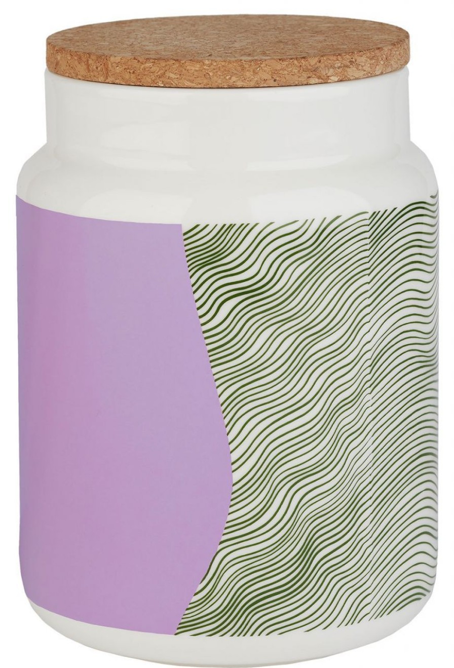 Geschenke Marimekko Japandi | Marimekko Gabriel Nakki Oiva Dose 1,2 L Cremeweis, Rosa, Grun