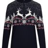 Fashion Dale of Norway Pullover& Sweatshirts & Strickjacken | Dale Of Norway Damen Merino Pullover Mit Kragen Dale Christmas