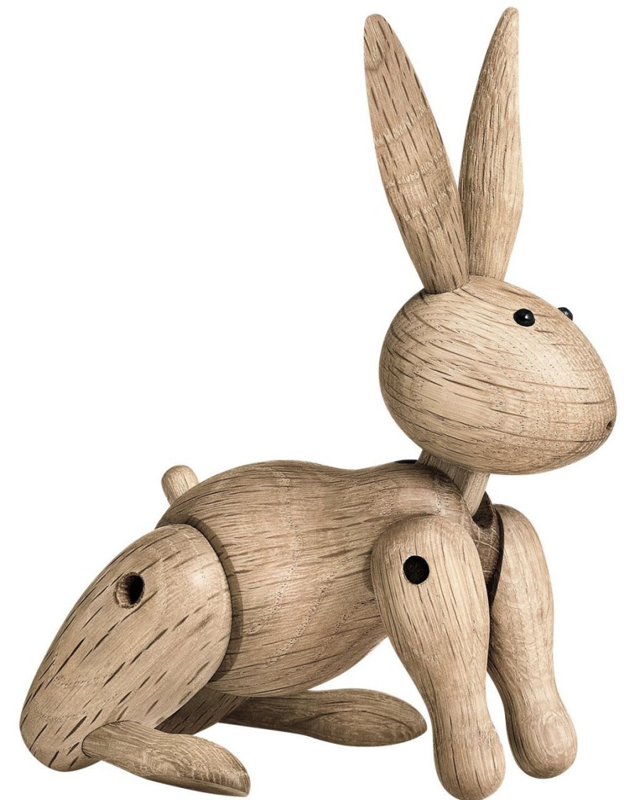 Kinderwelt Kay Bojesen Denmark Holz & Lernspielzeug | Kay Bojesen Dk Kaninchen Hohe 16 Cm