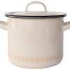 Kuche & Haushalt Muurla Topfe& Stieltopfe & Sauteusen | Muurla Vappu Topf 2,5 L Emaille Beige