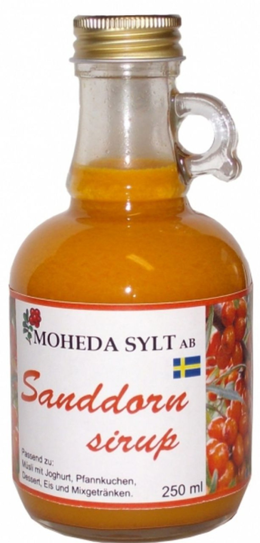 Geschenke Moheda Schweden | Moheda Sanddorn Sirup 0,25 L