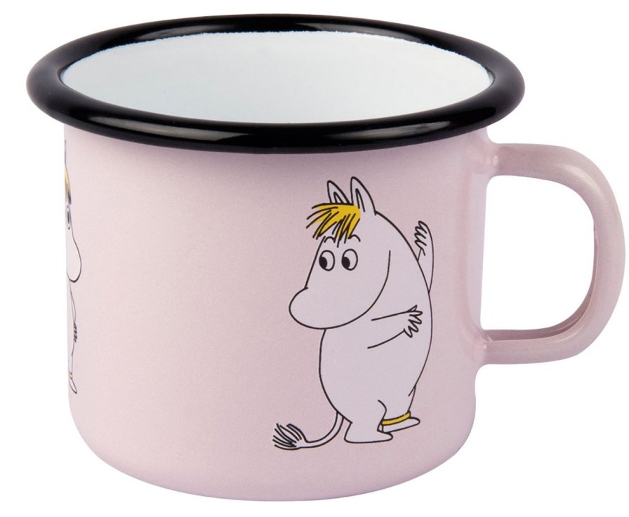 Geschenke Muurla | Muurla Mumin Retro Snorkmadchen Becher Emaille 0,25 L