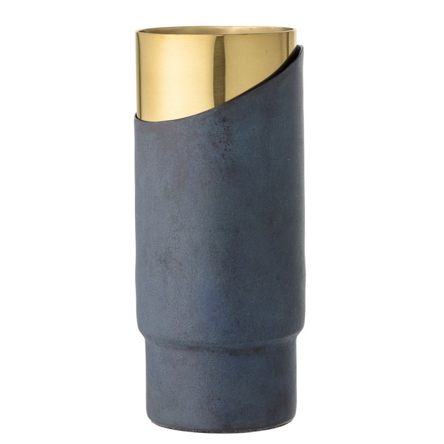 Wohnen Bloomingville Vasen | Bloomingville Vase Metall Hohe 23 Cm