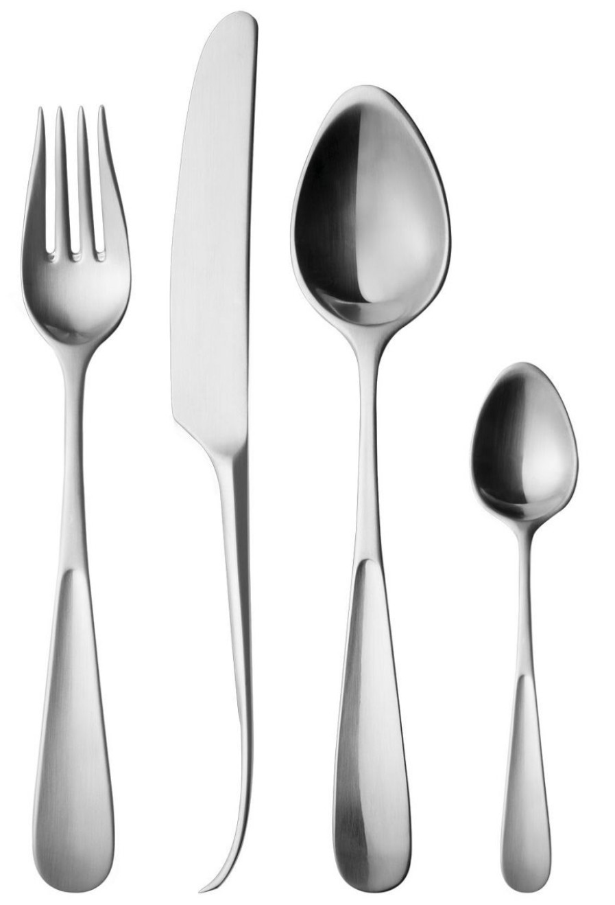 Kuche & Haushalt Georg Jensen Sets | Georg Jensen Vivianna Box 24 Tlg. Je 6 Tafelgabel / Tafelmeser / Tafelloffel / Teeloffel Matt