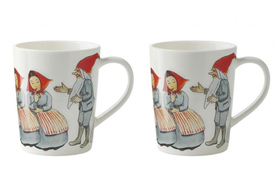 Geschenke Design House Stockholm Schweden | Design House Elsa Beskow Gloggtasse 0,1 L 2 Stk.