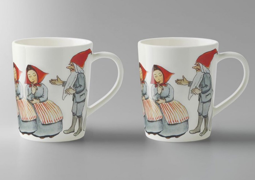 Geschenke Design House Stockholm Schweden | Design House Elsa Beskow Gloggtasse 0,1 L 2 Stk.