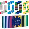 Fashion Happy Socks Strumpfe | Happy Socks Unisex Strumpfe Colorful Geschenkbox 4 Stk.