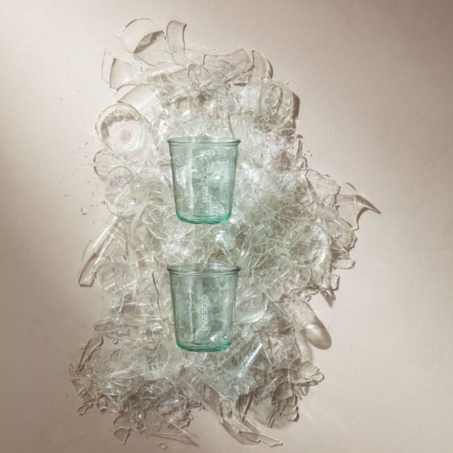 Kuche & Haushalt Eva Solo Wasser & Softdrink | Eva Solo Recyceltes Glas Universalglas 25 Cl Grun 4 Stk.