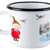 Geschenke Muurla Schweden | Muurla Mumin Farben Little My Becher Emaille 0,37 L