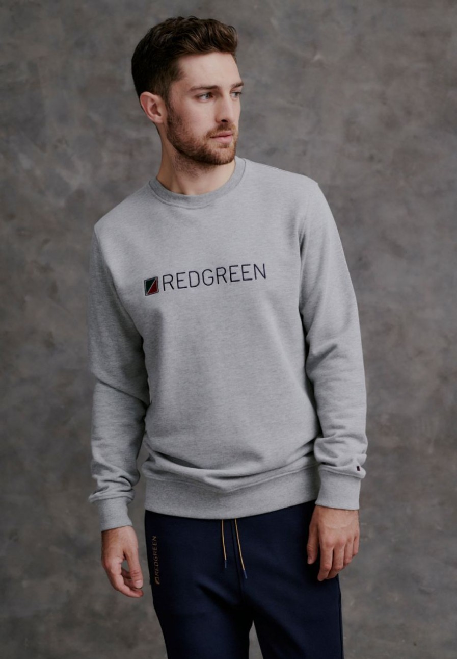 Fashion REDGREEN Pullover& Sweatshirts & Strickjacken | Redgreen Herren Sweatshirt Rundausschnitt Felipe