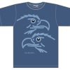 Fashion Bo Bendixen Shirts& Tops & Kleider | Bo Bendixen Unisex T-Shirt Dunkelblau Adler