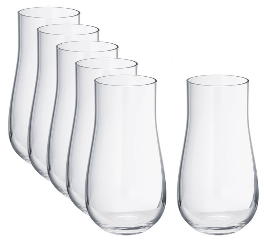 Kuche & Haushalt Georg Jensen Bier | Georg Jensen Sky Glas 0,45 L 6 Stk. Klar