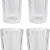 Kuche & Haushalt Stelton Wasser & Softdrink | Stelton Pilastro Glas 0,3 L 4 Stk. Klar