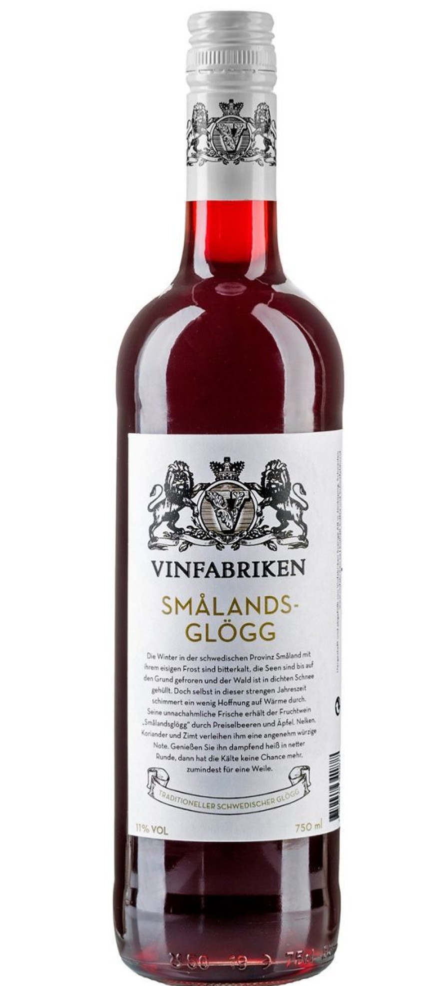 Kuche & Haushalt Vinfabriken Getranke | Vinfabriken Smalandsglogg 0,75 L (11 % Vol.)