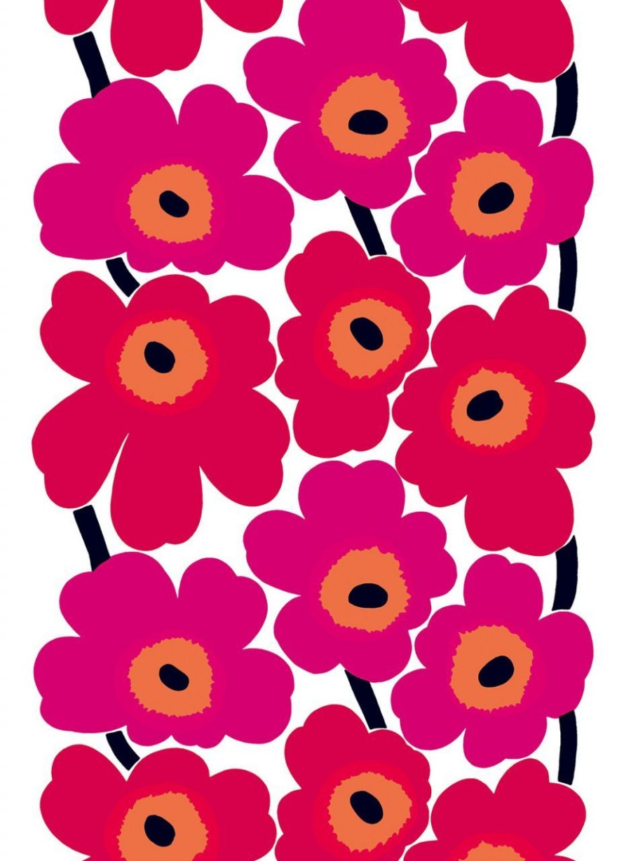 Geschenke Marimekko Finnland | Marimekko Unikko Stoff 1X1,4 M