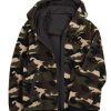 Fashion Makia Clothing Outdoorjacken & &Mantel | Makia Clothing Herren Wendejacke Camouflage / Schwarz Dual