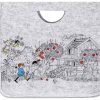 Kinderwelt Muurla Aufbewahrung | Muurla Pippi Langstrumpf Nach Hause Aufbewahrungskorb Recyceltes Pet 31X33 Cm Grau, Mehrfarbig