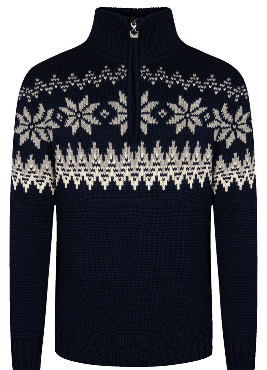 Geschenke Dale of Norway Norwegen | Dale Of Norway Herren Merino Pullover Mit Kragen Myking