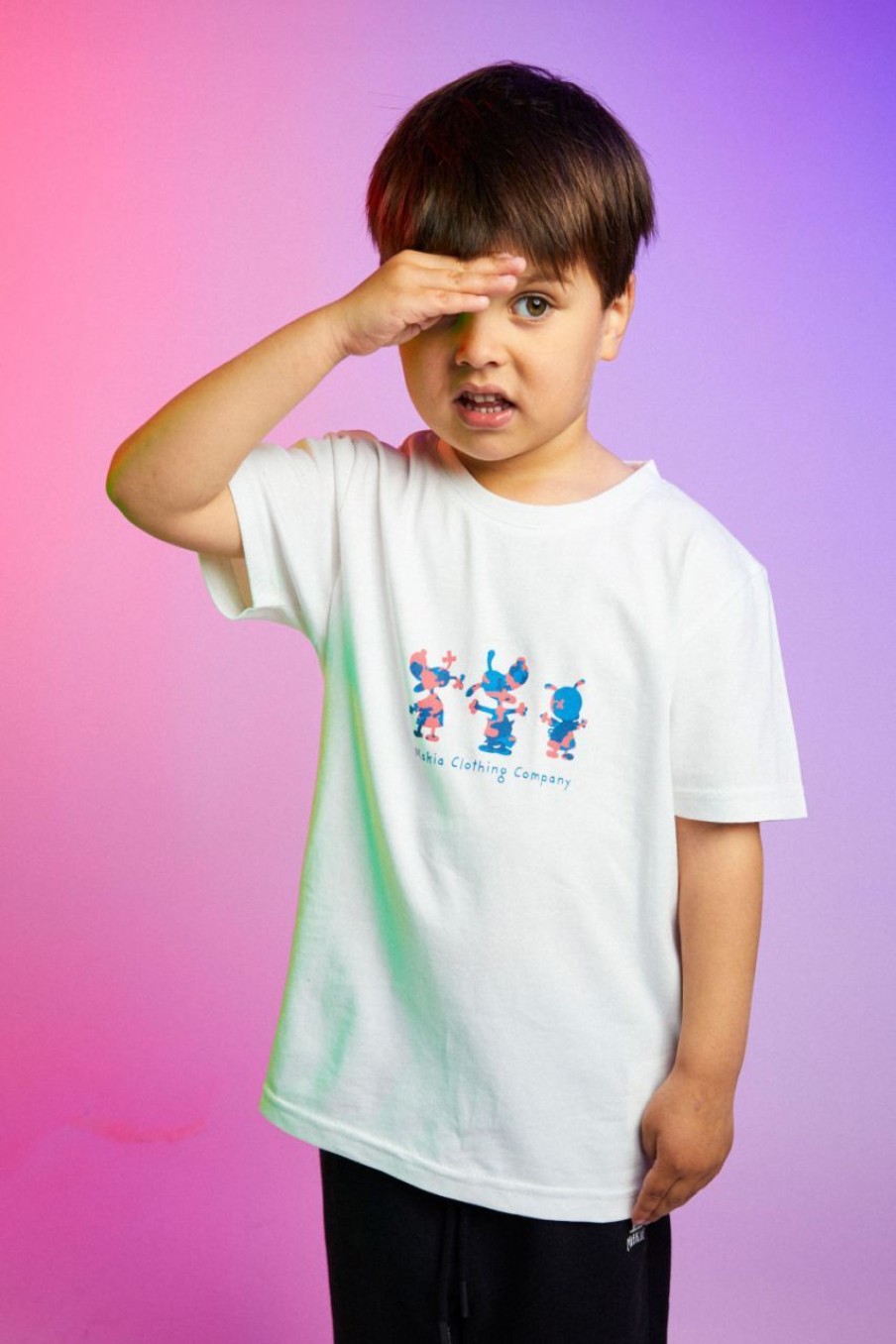 Kinderwelt Makia Clothing Oberbekleidung | Makia Clothing X Mauri Kunnas Unisex Kinder T-Shirt Kille Weis Mit Print