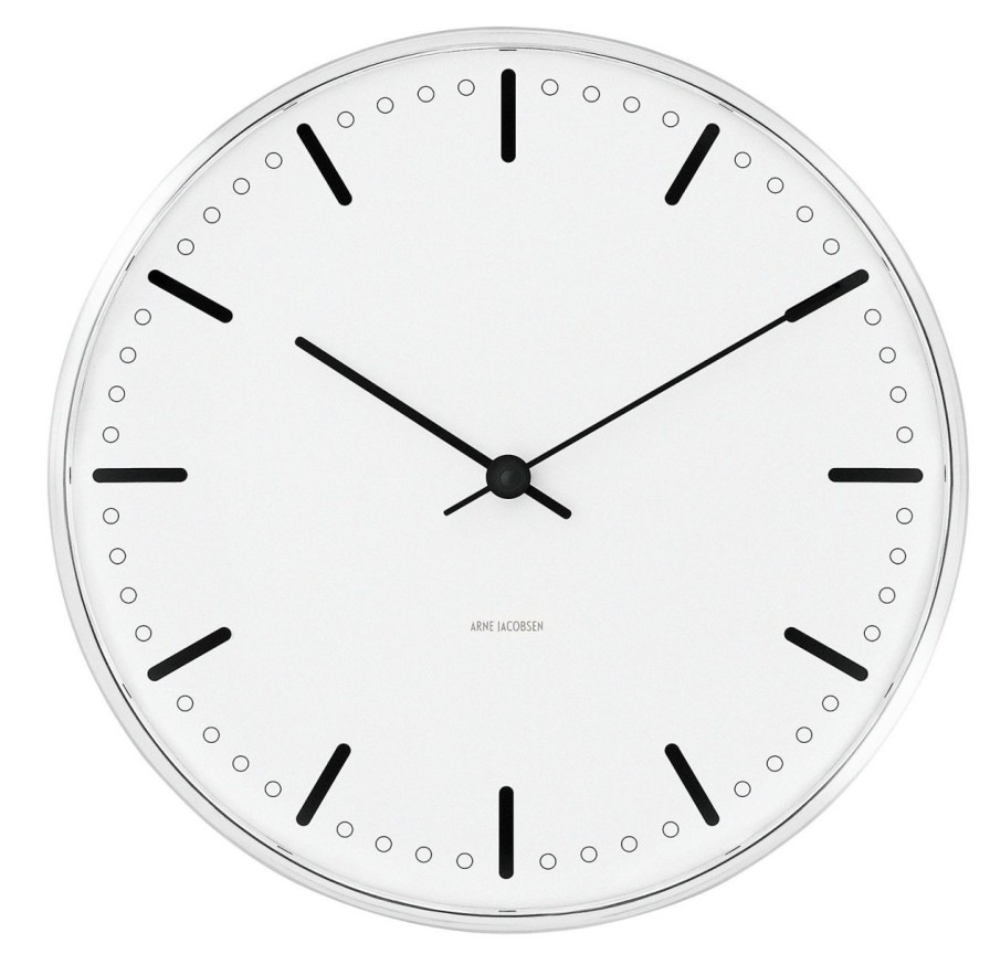 Wohnen Arne Jacobsen Uhren | Arne Jacobsen Clocks City Hall Wanduhr