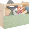 Kinderwelt Jabadabado Holz & Lernspielzeug | Jabadabado Teddy Tischler Werkzeugkiste Holz 22X14X11 Cm