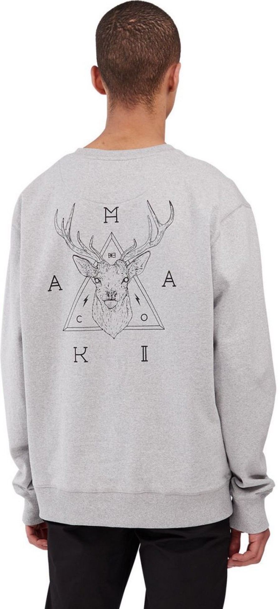 Fashion Makia Clothing Pullover& Sweatshirts & Strickjacken | Makia Clothing Herren Sweatshirt Deer