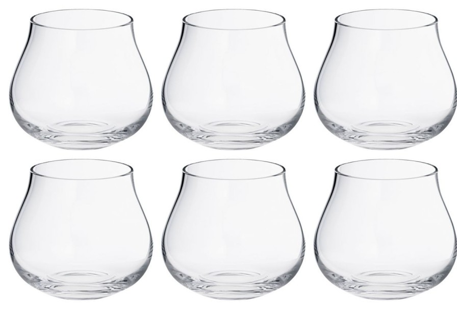 Kuche & Haushalt Georg Jensen Wasser & Softdrink | Georg Jensen Sky Glas 0,38 L 6 Stk. Klar