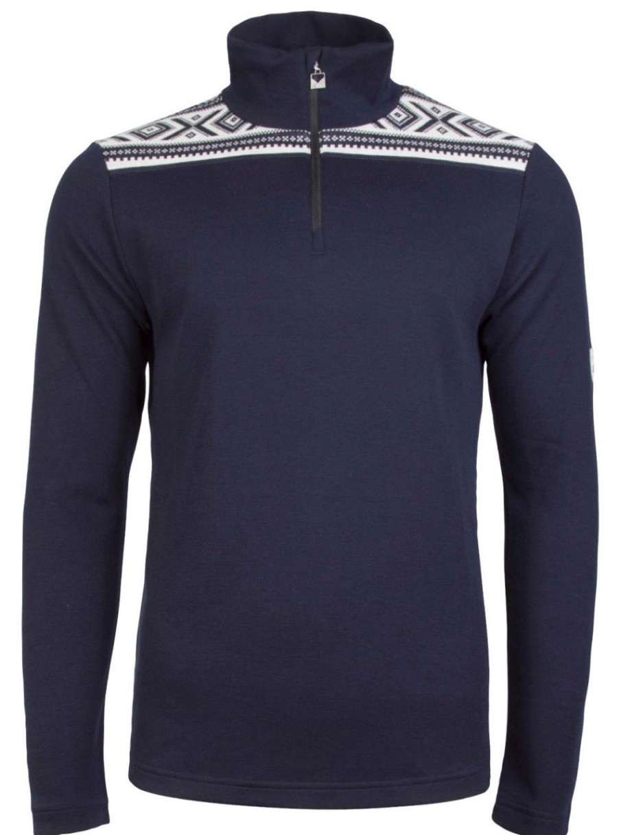 Fashion Dale of Norway Pullover& Sweatshirts & Strickjacken | Dale Of Norway Herren Merino Pullover Mit Kragen Cortina Bas