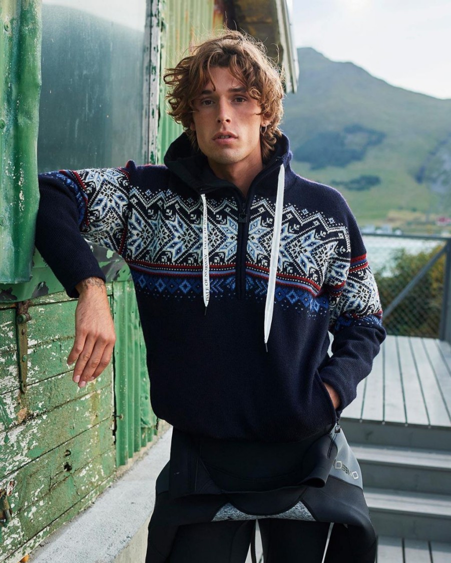 Fashion Dale of Norway Pullover& Sweatshirts & Strickjacken | Dale Of Norway Herren Kapuzenpullover Wasserabweisend / Windfest Vail