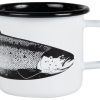 Kuche & Haushalt Muurla | Muurla Nordic Der Lachs Becher Emaille 0,37 L