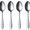 Kuche & Haushalt Georg Jensen Sets | Georg Jensen Mitra Dessertloffel 4 Stk. Matt