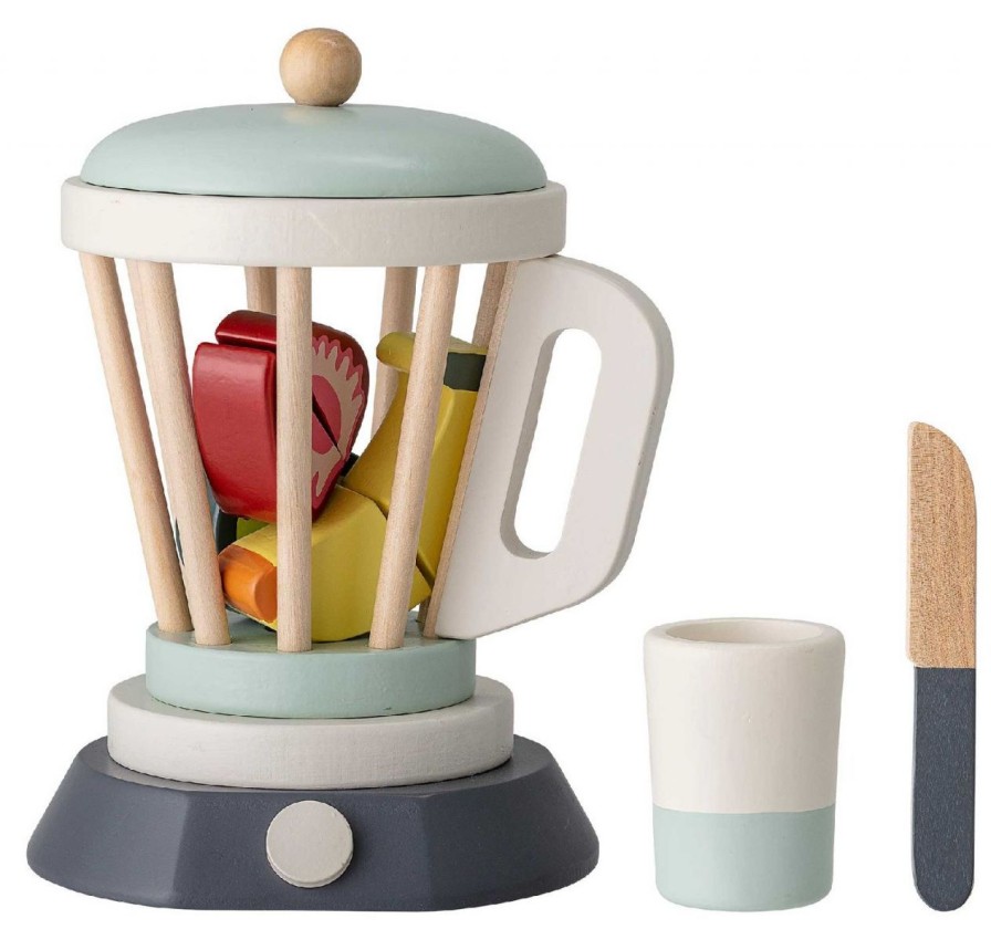 Kinderwelt Bloomingville Holz & Lernspielzeug | Bloomingville Spielkuchenzubehor Saft / Smoothie Set