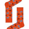 Fashion Happy Socks Strumpfe | Happy Socks Unisex Strumpfe Cry Baby Rotorange