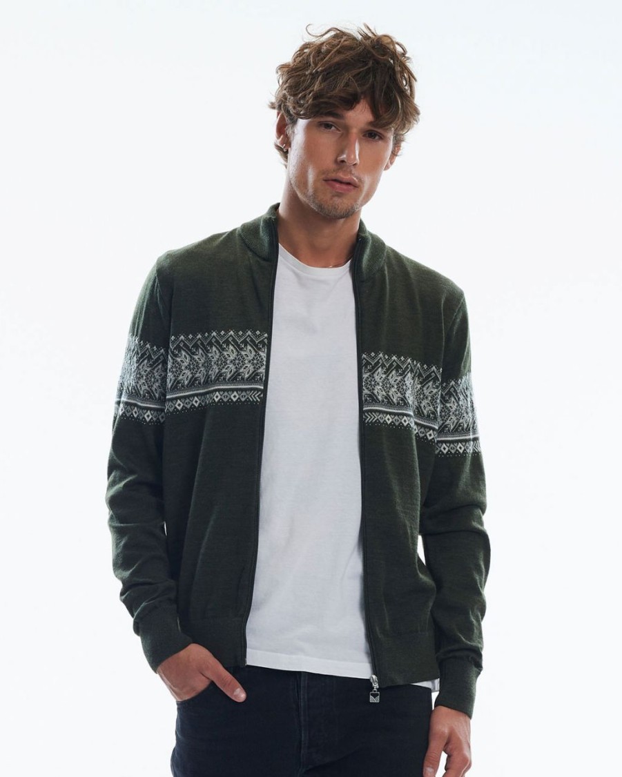 Fashion Dale of Norway Pullover& Sweatshirts & Strickjacken | Dale Of Norway Herren Merino Strickjacke Hovden